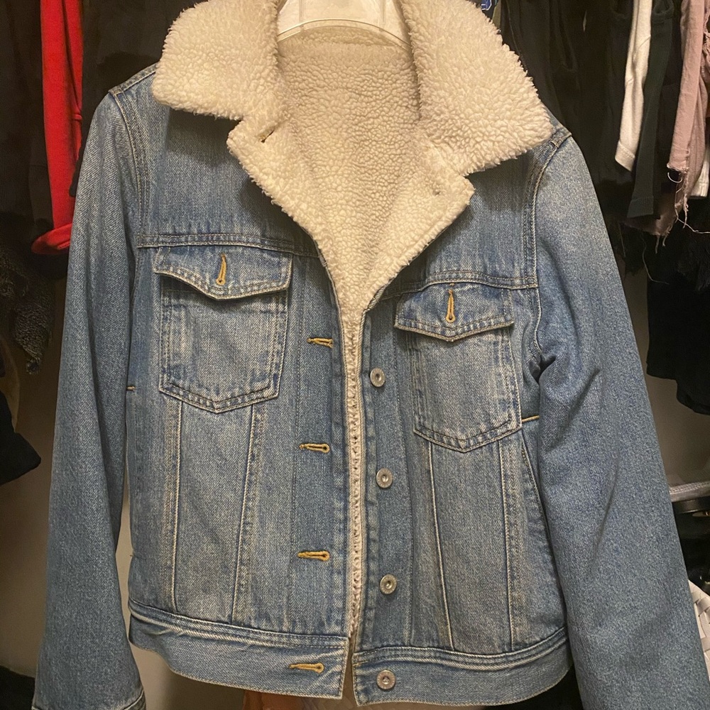 Denim Jacket Teddy Lining